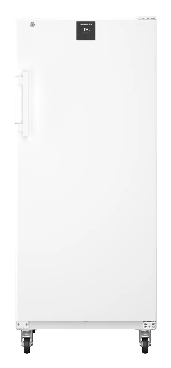 Изображение на продукта, Перспектива: Отпред, затворен, празен, Лабораторен хладилник с конвекционно охлаждане, Цвят на корпуса: бял, Цвят на вратата: бял