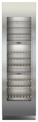 Product image, Perspective: straight closed, Built-in multi-temperature wine cabinet, Casing colour: grey