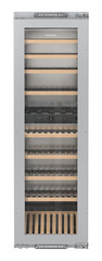 Product image, Perspective: straight closed empty, Built-in multi-temperature wine cabinet, Casing colour: silver, Door colour: silver