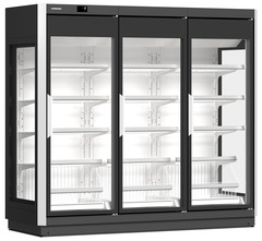 Immagine del prodotto, Prospettiva: Inclinato chiuso vuoto, Congelatore per supermercati, Colore della struttura: grigio