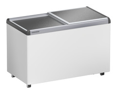 Изображение на продукта, Перспектива: Странично, затворен, Фризерна ракла за сладолед, Цвят на корпуса: бял