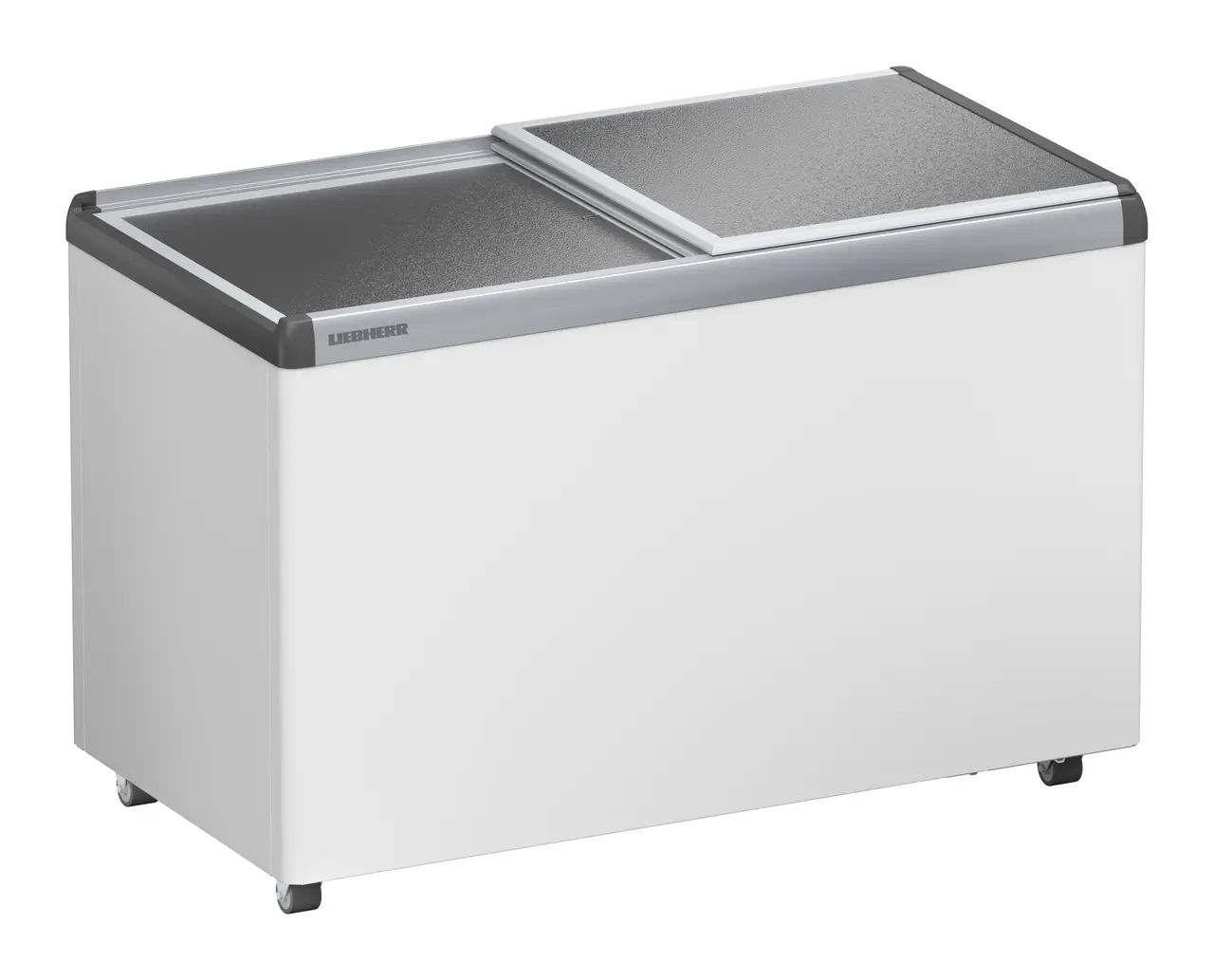 Изображение на продукта, Перспектива: Странично, затворен, Фризерна ракла за сладолед, Цвят на корпуса: бял