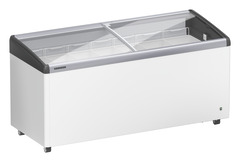Product image, Perspective: oblique closed empty, Ice-cream chest freezer, Casing colour: white