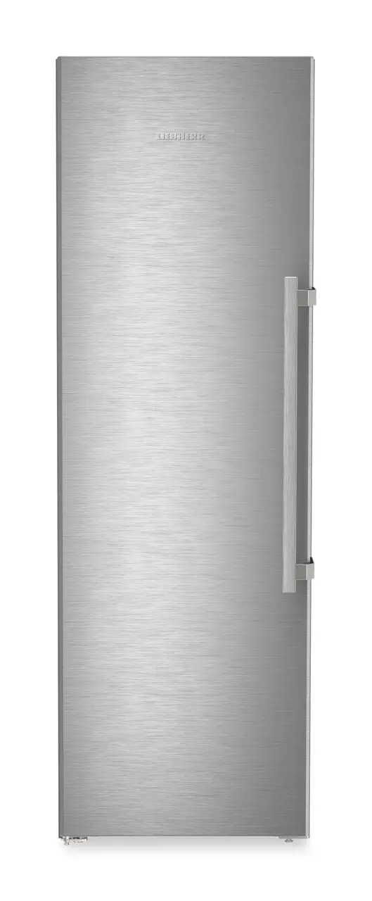 Product image, Perspective: straight closed, Freestanding freezer with NoFrost and IceTower, Casing colour: stainless steel, Door colour: stainless steel