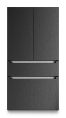 Termékkép, Perspektíva: Egyenes zárt, Francia ajtós hűtő-fagyasztó 2 fagyasztófiókkal, IceMakerrel és InfinitySpringgel