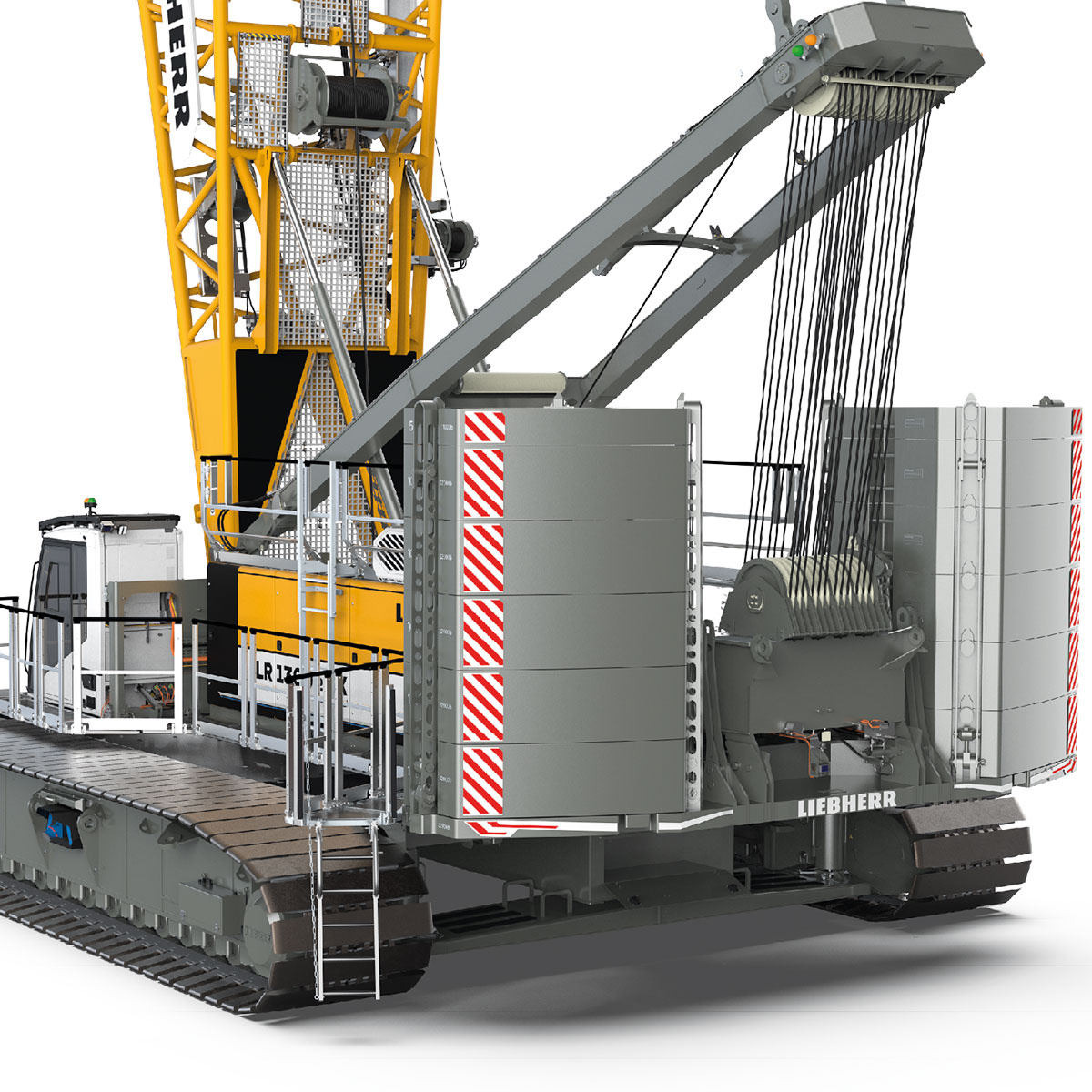 LR 1300.2 SX unplugged クローラークレーン - Liebherr