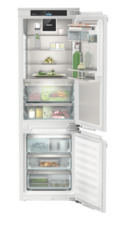 Product image, Perspective: straight open decorated, Integratable fridge-freezer with BioFresh Professional and NoFrost