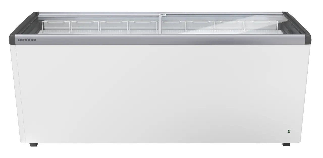 Product image, Perspective: straight closed, Ice-cream chest freezer, Casing colour: white