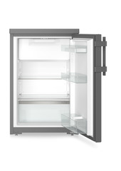 Product image, Perspective: straight open empty, Table top refrigerator, Casing colour: DarkGrey, Door colour: DarkGrey