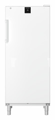 Obrázek výrobku, Perspektiva: Přímý zavřený prázdný, Volne stojící mraznicka s NoFrost, Barva skříně: bílá, Barva dveří: bílá