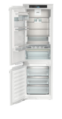 Product image, Perspective: straight open empty, Integrable fridge-freezer with EasyFresh and NoFrost