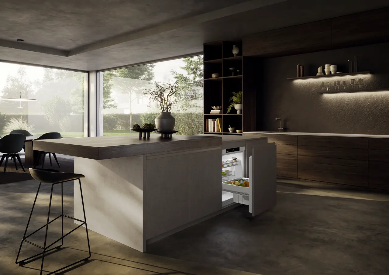 Product image, Perspective: milieu, Refrigerator suitable for undercounter installation