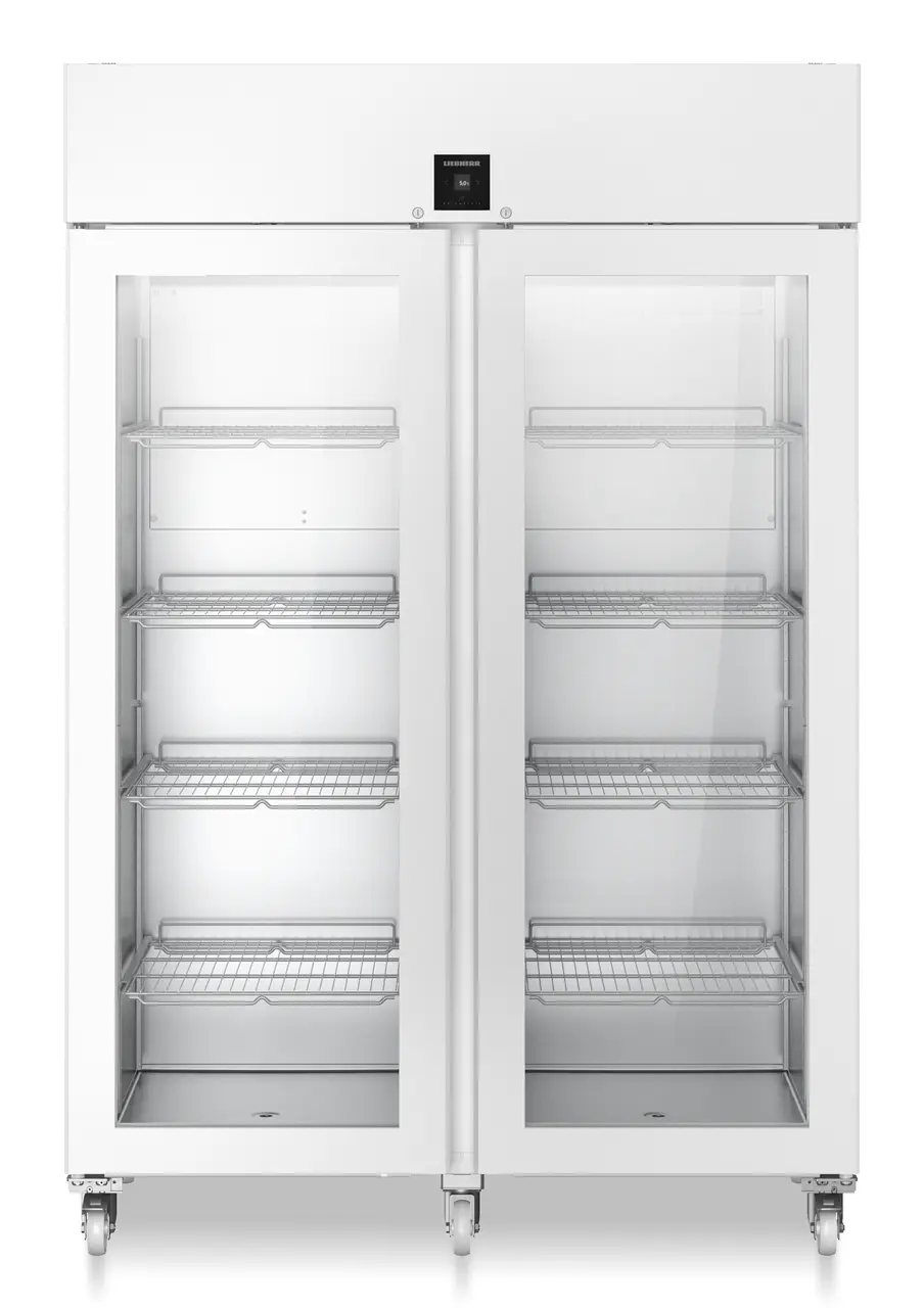 Product image, Perspective: straight closed empty, Laboratory refrigerator with convection cooling, Casing colour: white, Door colour: white