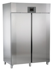 Product image, Perspective: oblique closed, Forced-air freezer GN 2/1, Casing colour: stainless steel
