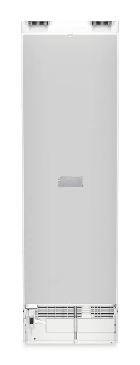 Product image, Perspective: back side, Combined fridge-freezers with EasyFresh and NoFrost, Casing colour: white, Door colour: white