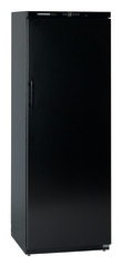 Product image, Perspective: oblique closed, Wine storage cabinet, Casing colour: black, Door colour: black