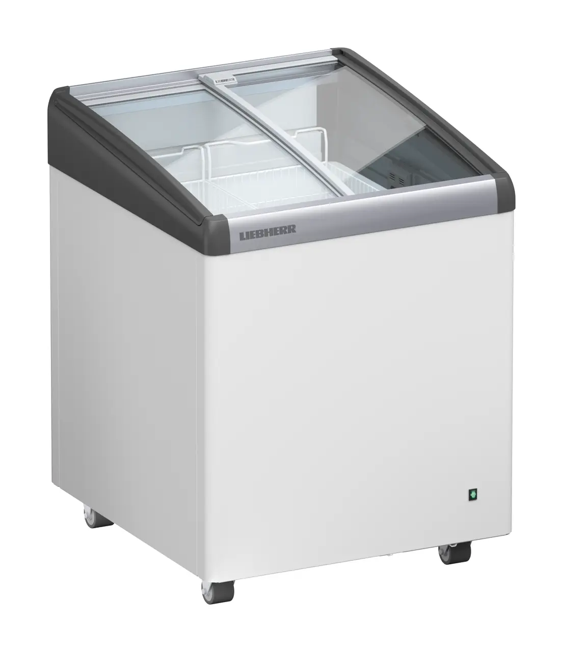 Product image, Perspective: oblique closed empty, Ice-cream chest freezer, Casing colour: white