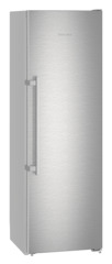 Product image, Perspective: oblique closed, Freestanding freezer with NoFrost, Casing colour: silver, Door colour: stainless steel
