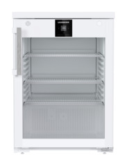 Obraz produktu, Perspektywa: Na wprost, zamknięte, puste, Chłodziarka do zabudowy pod blat z chłodzeniem statycznym, Kolor obudowy: Biała, Kolor drzwi: Biała