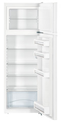 Product image, Perspective: straight open empty, Automatic refrigerator-freezer with SmartFrost, Casing colour: white, Door colour: white