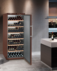 Product image, Perspective: milieu, Wine storage cabinet, Casing colour: terra, Door colour: terra
