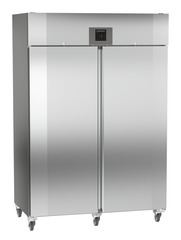 Product image, Perspective: oblique closed, Forced-air refrigerator GN 2/1, Casing colour: stainless steel look
