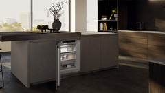 Product image, Perspective: milieu, Freezer suitable for undercounter installation with NoFrost