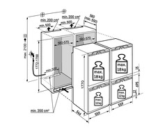 IXCC 5165 Prime BioFresh NoFrost Combină Side-by-Side - Liebherr
