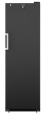 Produkt-Bild, Perspektive: gerade geschlossen leer, Weinlagerschrank, Gehäusefarbe: Schwarz, Türfarbe: Schwarz
