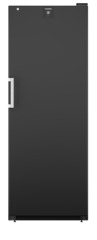 Product image, Perspective: straight closed empty, Wine storage cabinet, Casing colour: black, Door colour: black