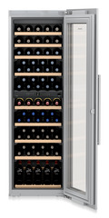 Product image, Perspective: special form, Built-in multi-temperature wine cabinet, Casing colour: silver
