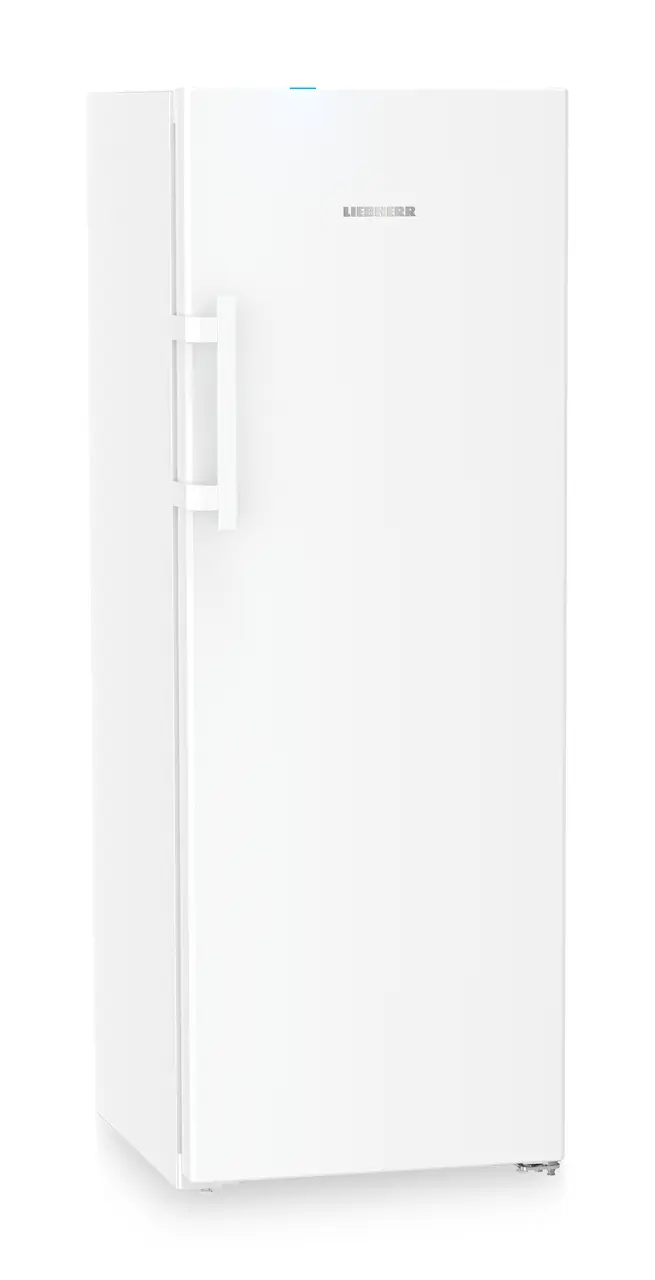 Product image, Perspective: oblique closed, Freestanding freezer with NoFrost and EasyTwist-Ice, Casing colour: white, Door colour: white