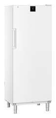 Obrázek výrobku, Perspektiva: Zešikma zavřený prázdný, Volne stojící mraznicka s NoFrost, Barva skříně: bílá, Barva dveří: bílá