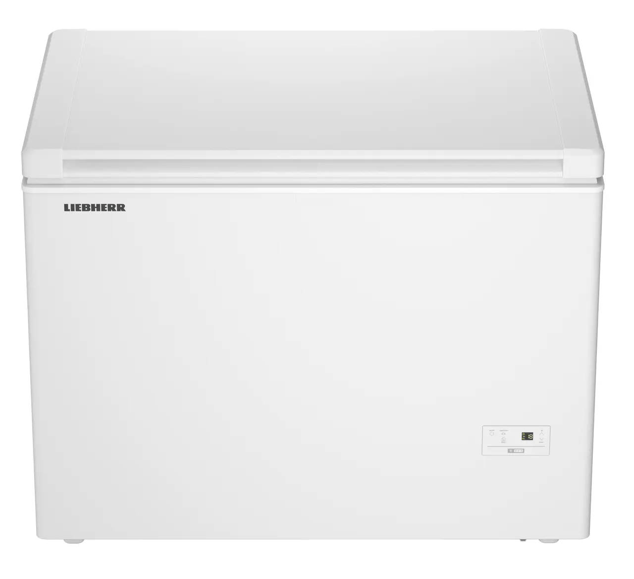 Product image, Perspective: straight closed empty, Chest freezers, Casing colour: white, Door colour: white