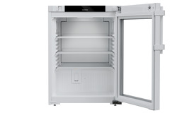 Image de produit, Perspective: Droit ouvert vide, Réfrigérateur de laboratoire avec réfrigération par air pulsé, Couleur de l’habillage: blanc, Couleur de porte: blanc