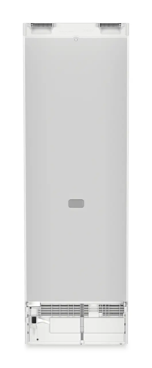 Obrázok produktu, Perspektíva: Zadná strana, Kombinácia chladničky a mrazničky s EasyFresh a NoFrost, Farba steny: Biely, Farba dverí: Biely