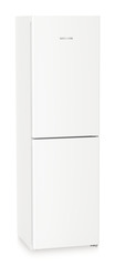 Product image, Perspective: oblique closed, Combined fridge-freezers with EasyFresh and NoFrost, Casing colour: white, Door colour: white