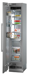 Product image, Perspective: oblique open decorated, Freezer for integrated use with NoFrost