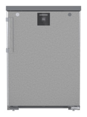 Slika proizvoda, Perspektiva: Ravno zatvoreno, Zamrzivač prikladan za ugradnju ispod pulta sa SmartFrostom, Boja kućišta: plemeniti čelik, Boja vrata: plemeniti čelik