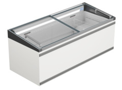 Product image, Perspective: oblique closed, Plug-in island chiller and freezer, Casing colour: white
