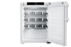 Product image, Perspective: straight open empty, Pharmacy refrigerator with convection cooling, Casing colour: white, Door colour: white