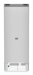 Product image, Perspective: back side, Fridge-freezer with BioFresh Professional and NoFrost, Casing colour: silver, Door colour: stainless steel