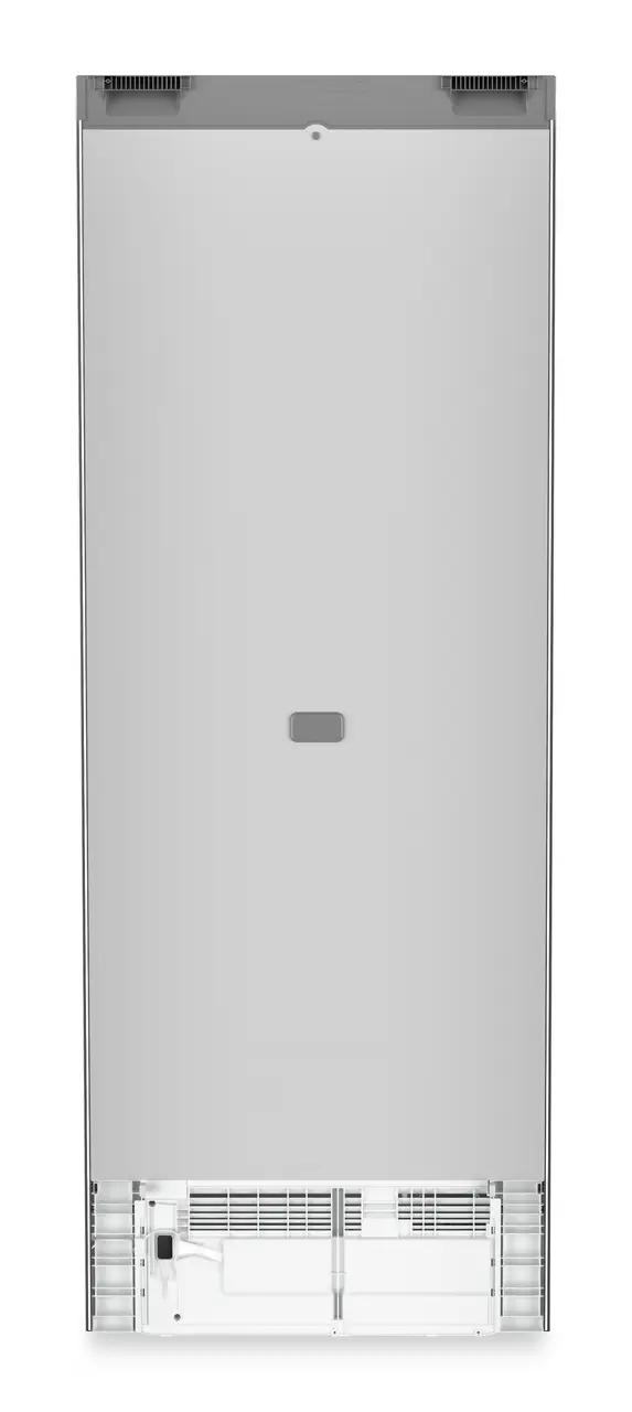 Product image, Perspective: back side, Fridge-freezer with BioFresh Professional and NoFrost, Casing colour: silver, Door colour: stainless steel